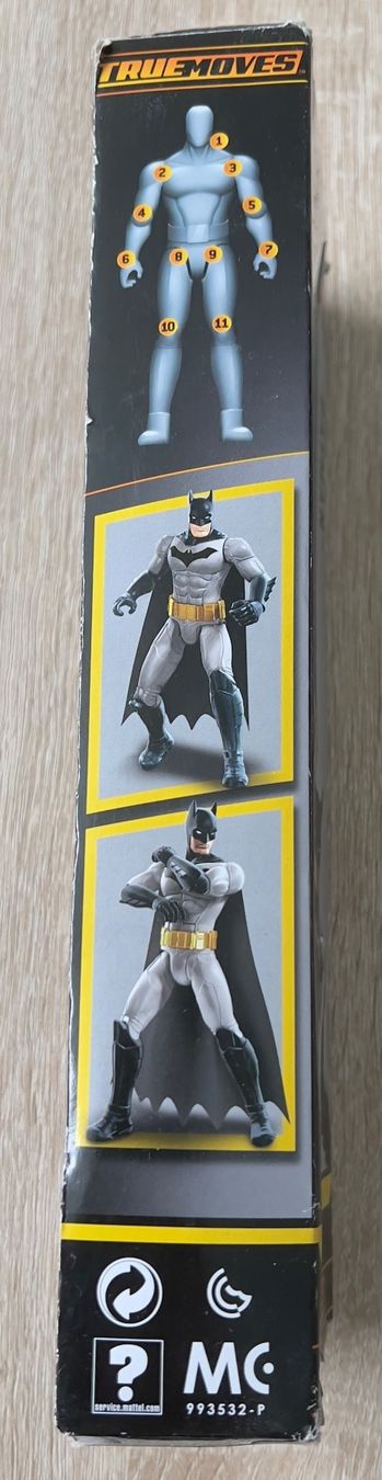 Statuette: Batman True Moves Action Figur, OVP, Mattel – Usato da Rebstein venduto da gimmma 3