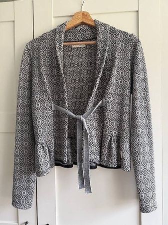 Odd Molly Strickjacke/Cardigan, schwarz-weiss, Grösse 0