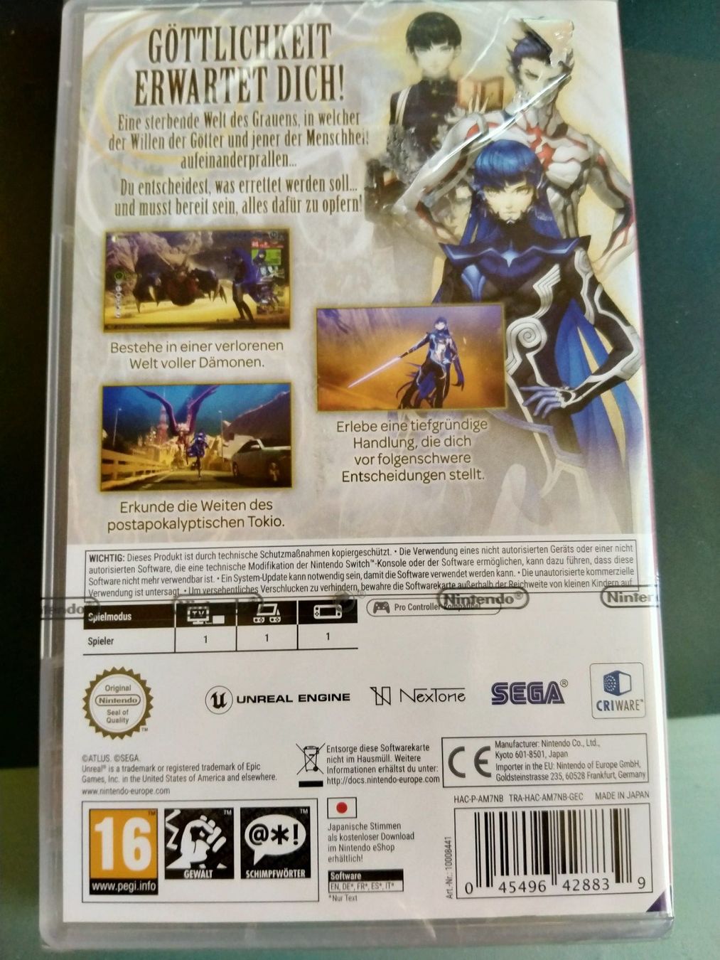 Nintendo Spiele: Shin Megami Tensei 5 - Nintendo Switch – Neu und originalverpackt aus Seseglio von Stebu74 1