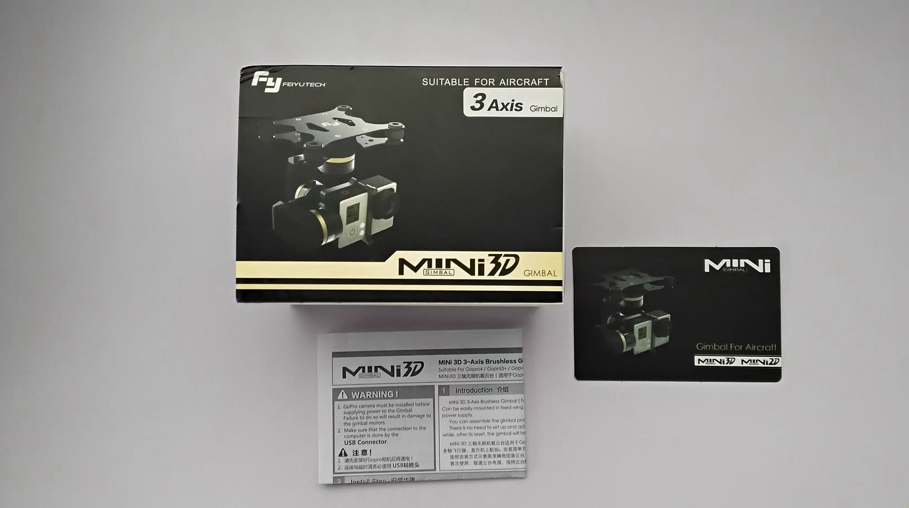 Feiyu Tech Treppiedi & Teste: Gimbal Mini 3D/3 Axis – Nuovo (secondo la descrizione) da Zizers venduto da naza14
