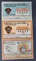 25 + 50 + 25 PFENNIG / LILIENTHAL (3) BANKFRISCH