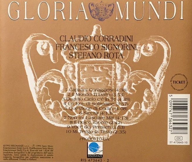 CDs: Gloria Mundi - Movimenti Celesti – Gebraucht aus Grüningen von azulverde 1