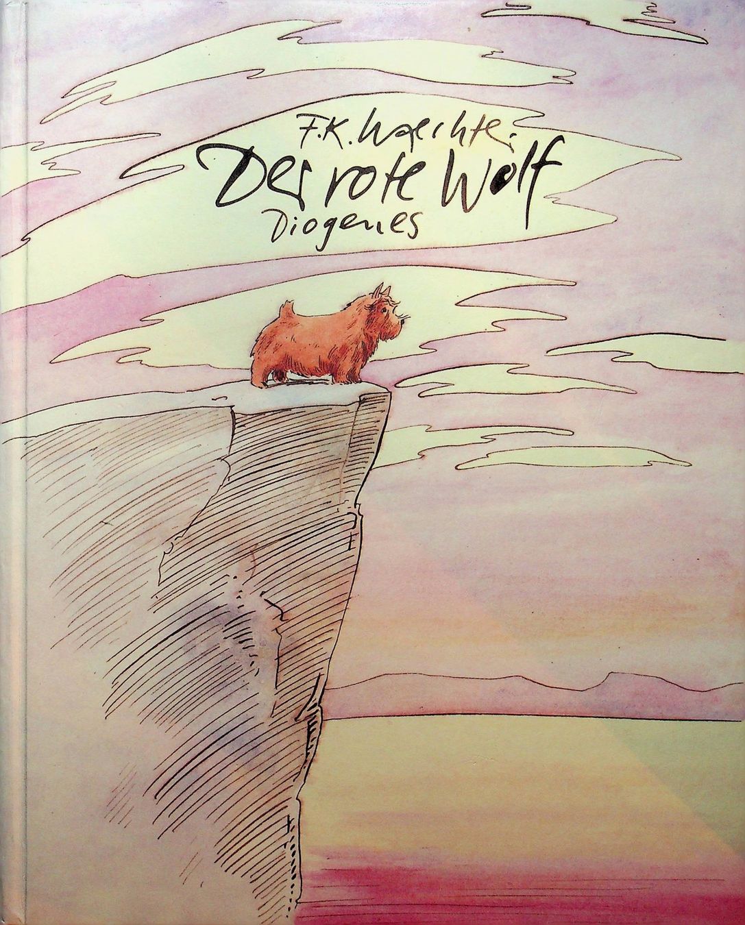 Libri: F. K. Waechter Der rote Wolf Diogenes EA 1998 – Usato da Reitnau venduto da Zaomir