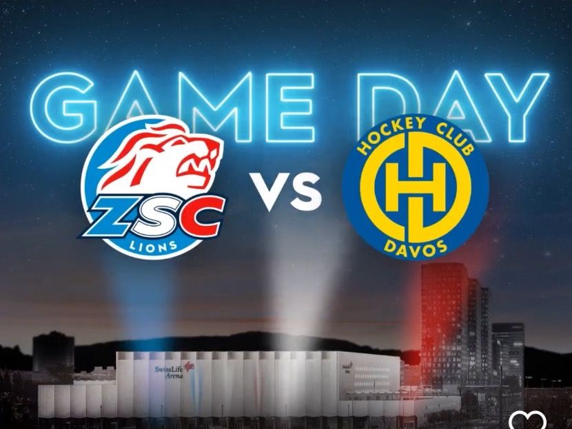 ZSC Lions - HC Davos HCD 24.03.2023 Stehplatz Gästesektor | Kaufen Auf ...