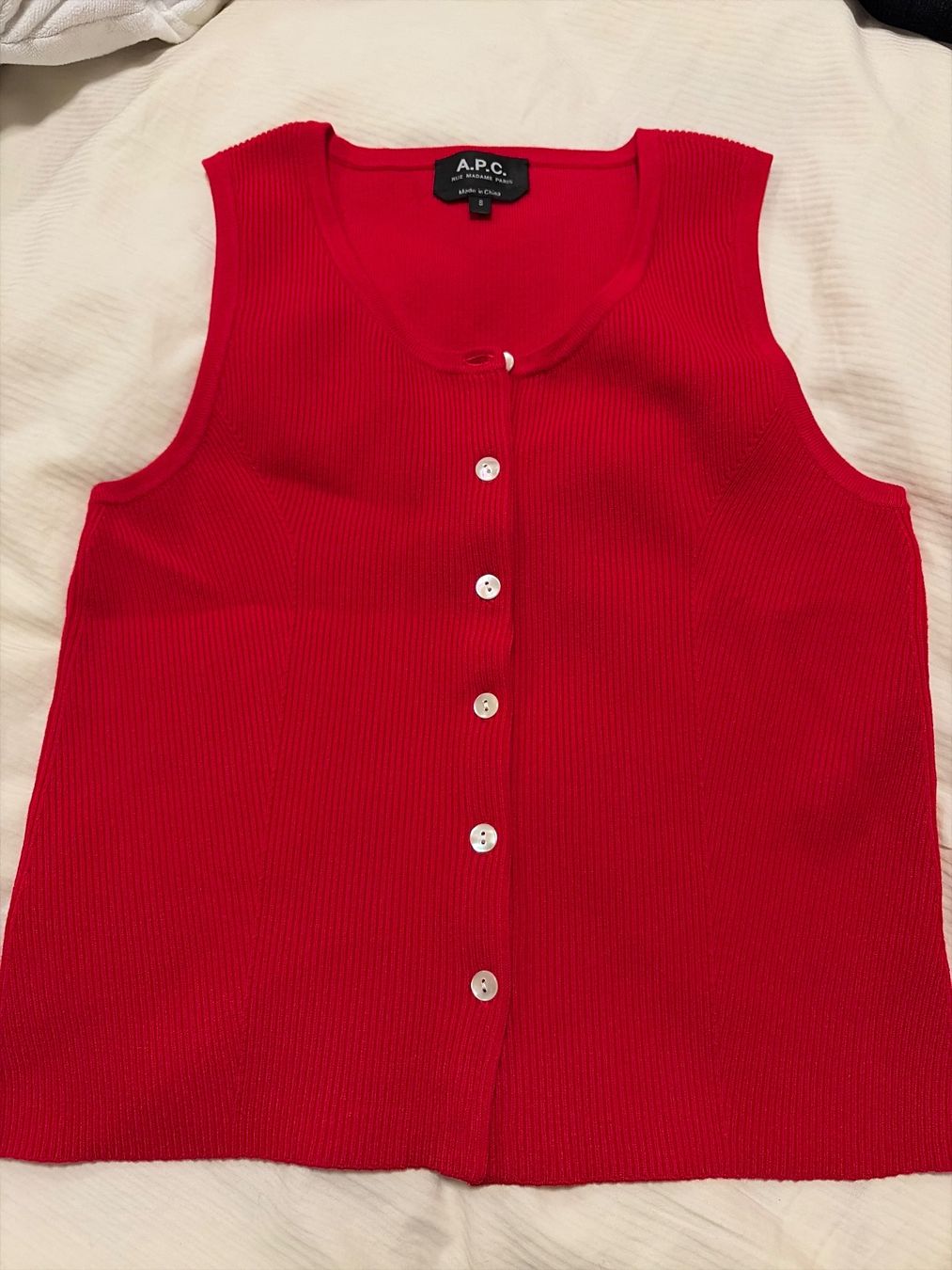 Apc Top: APC Sweater Tank top S – Usato da cham venduto da monkeytea