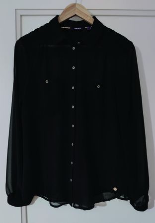 Mexx Bluse schwarz