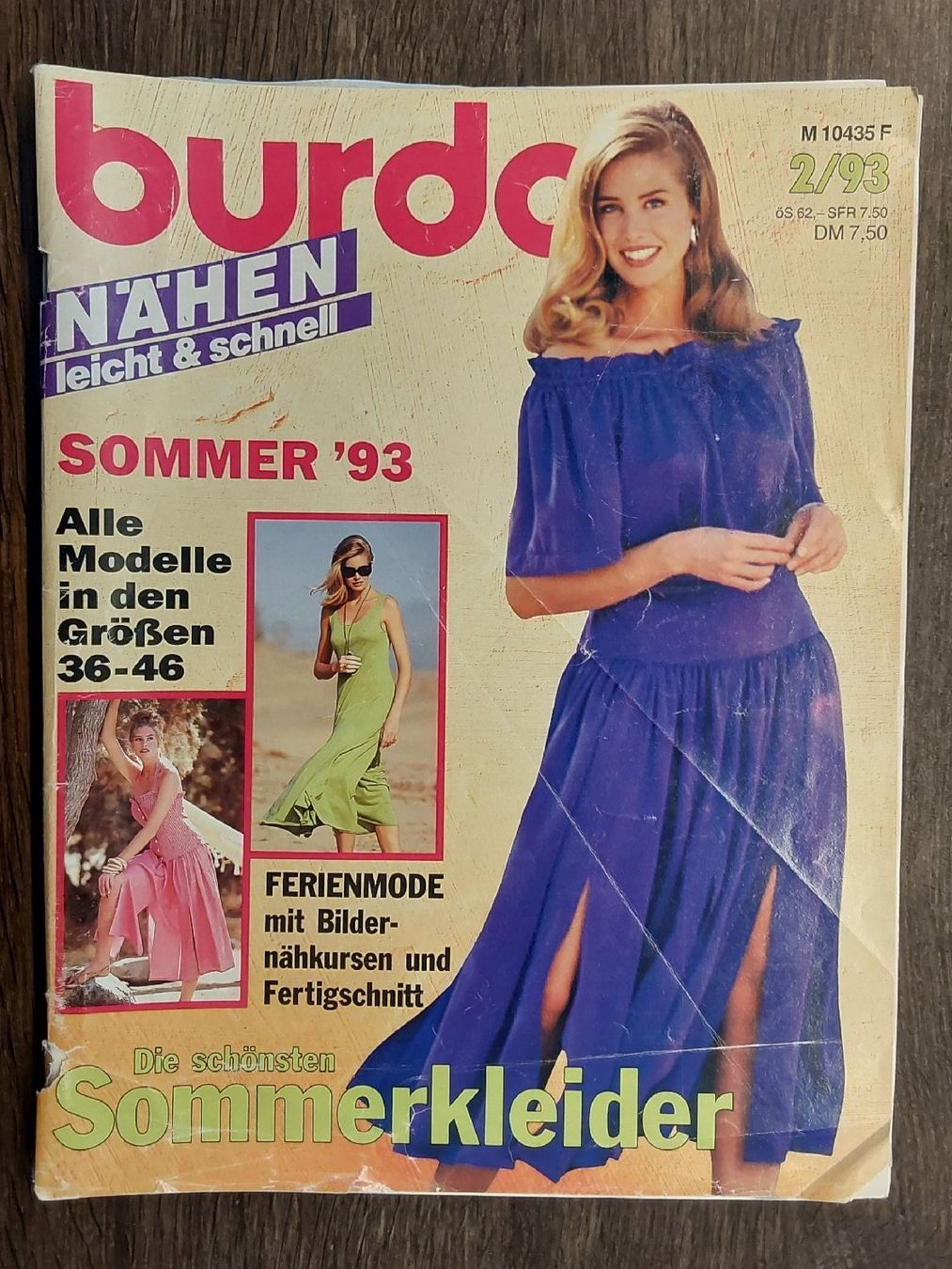 Schnittmuster: Burda Nähzeitschrift 1993 – Neu (gemäss Beschreibung) aus Köniz von scopello12