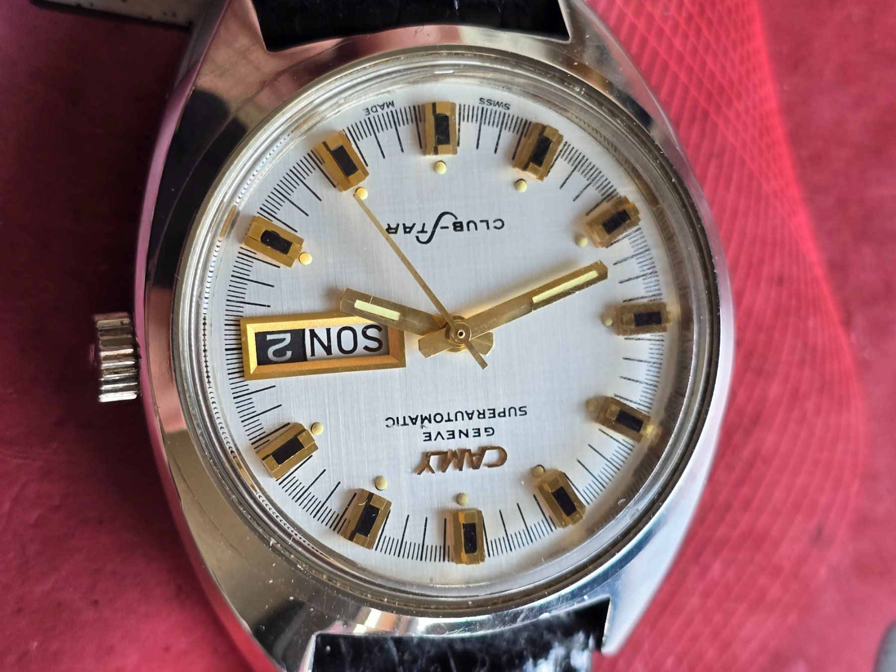 Uhren: 397 Camy Superautomatic Club-Star day date wunderschoen – Gebraucht aus Muri AG von Corredor 4