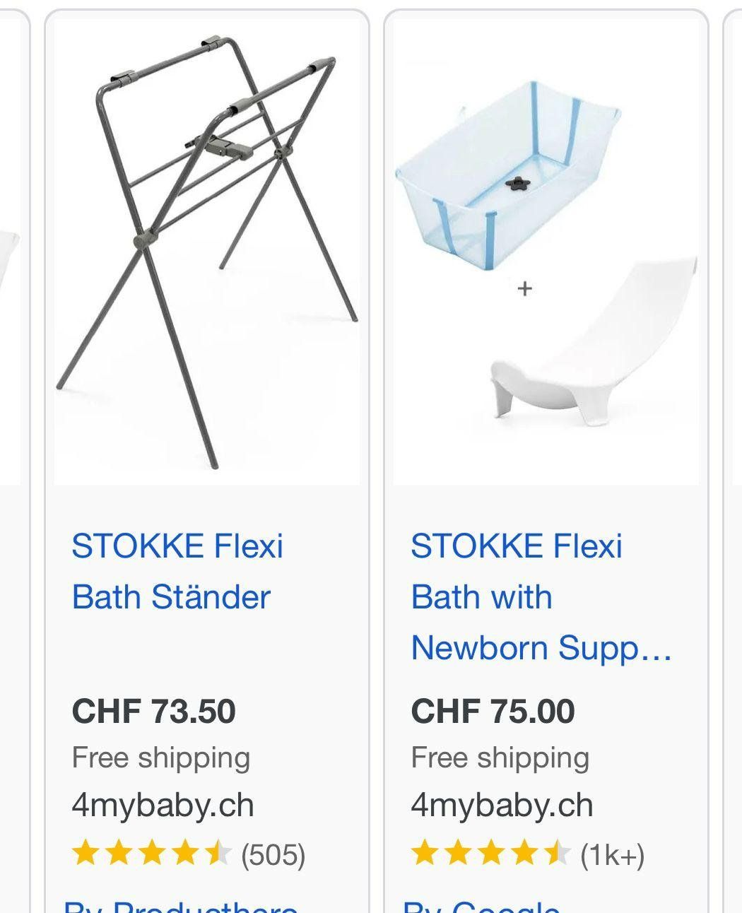 Stokke Vasche da bagno: Stokke Baby Bath - New Born Set – Usato da Zürich venduto da ele_9l7r 2