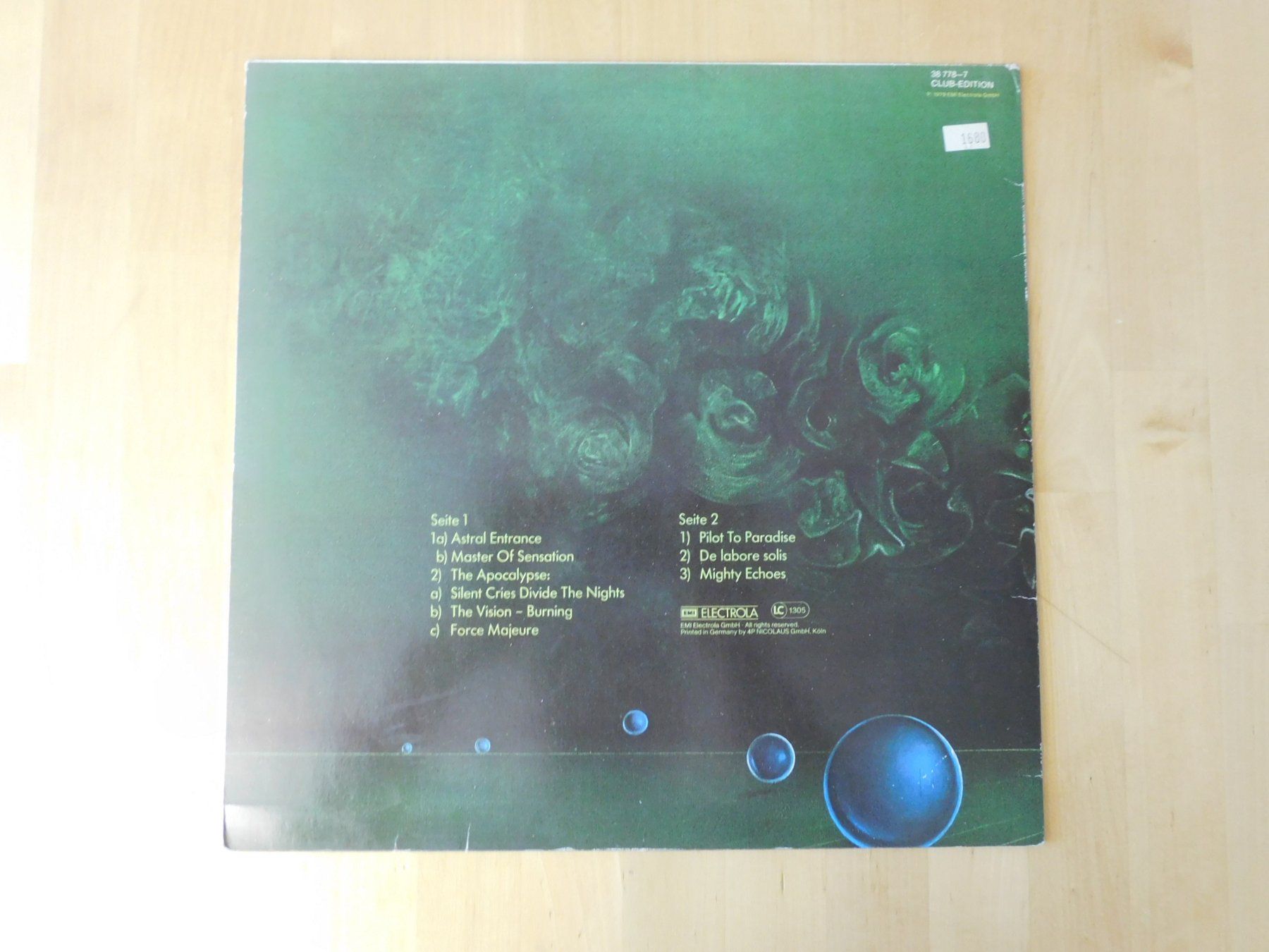 Dischi in vinile: Eloy - Silent Cries And Mighty Echoes – Usato da Emmenbrücke venduto da Dickens 1
