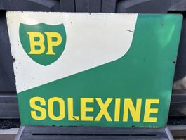 Blechschild BP Solexine Vintage Original Zustand gebraucht