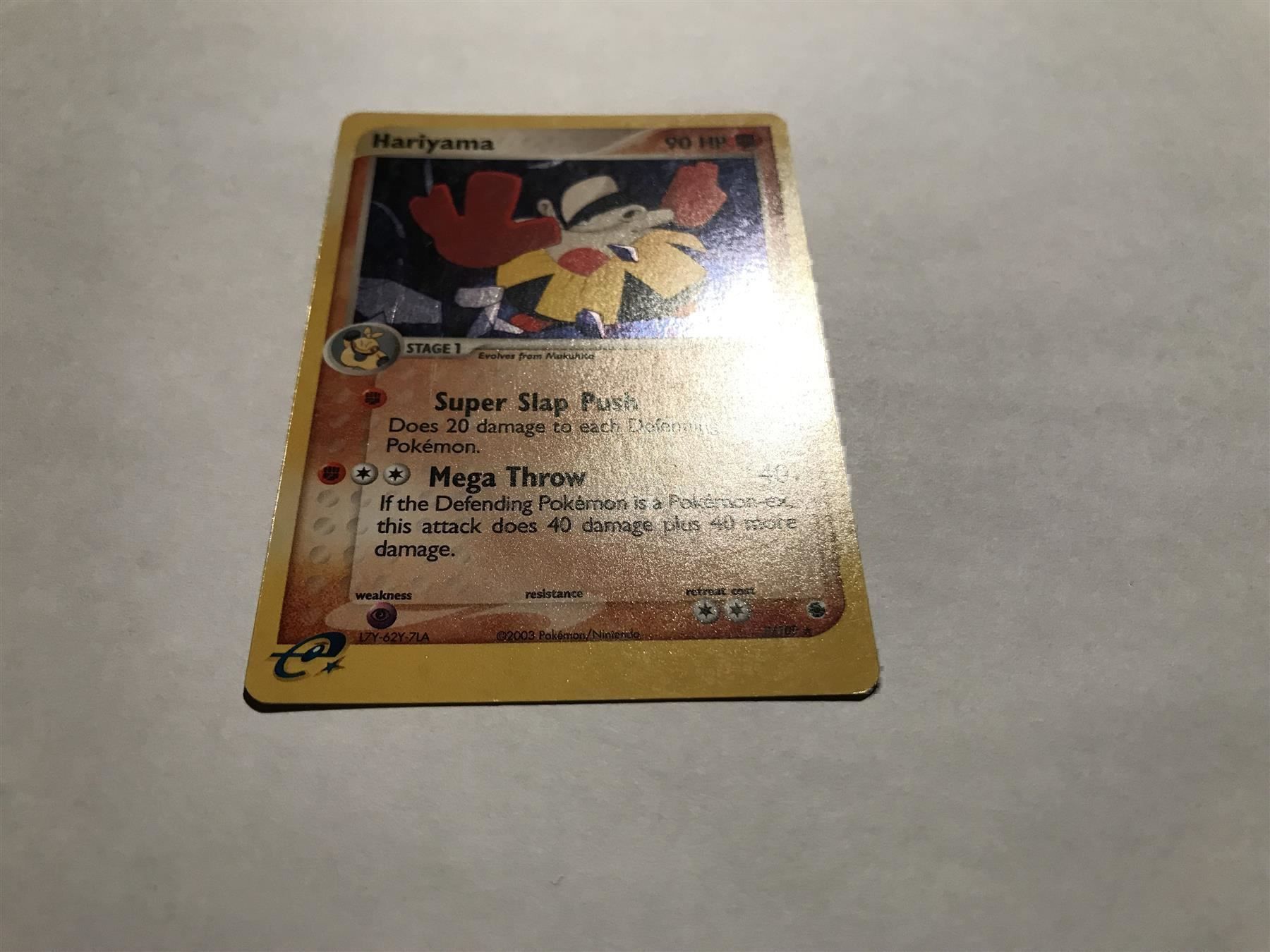 Pokémon Carte collezionabili: Hariyama holo – Usato da Hagendorn venduto da Pokecollectorch 4