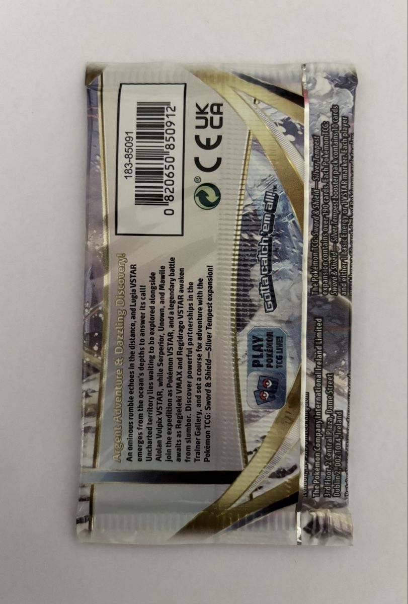 Pokémon Sammelbilder & Trading cards: Pokemon Sword & Shield Silver Tempest - Booster Pack – Neu und originalverpackt aus Mülligen von atwag 2
