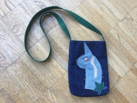 Schultertasche Pferd Hand-made
