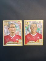 Sammelbilder Fussball WM 2018 Schweiz Lichtsteiner Xhaka