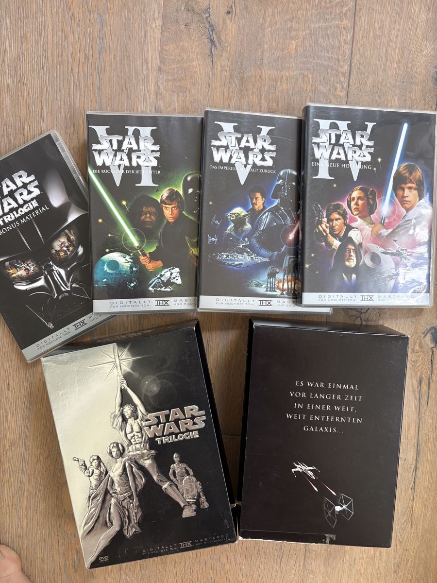 Alle DVDs: Star Wars Trilogie  – Gebraucht aus pratteln von V14schild