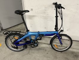 Faltrad Allegro E-Clips R blau