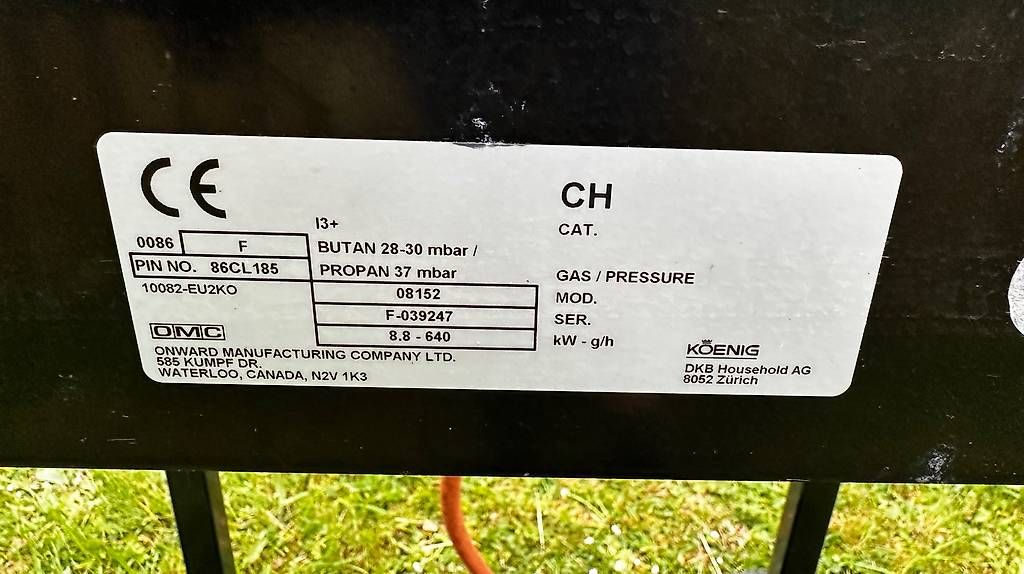 Griglie: Gasgrilll König, 2 Brenner, gebraucht – Usato da Zürich venduto da Brosenhaensel 2