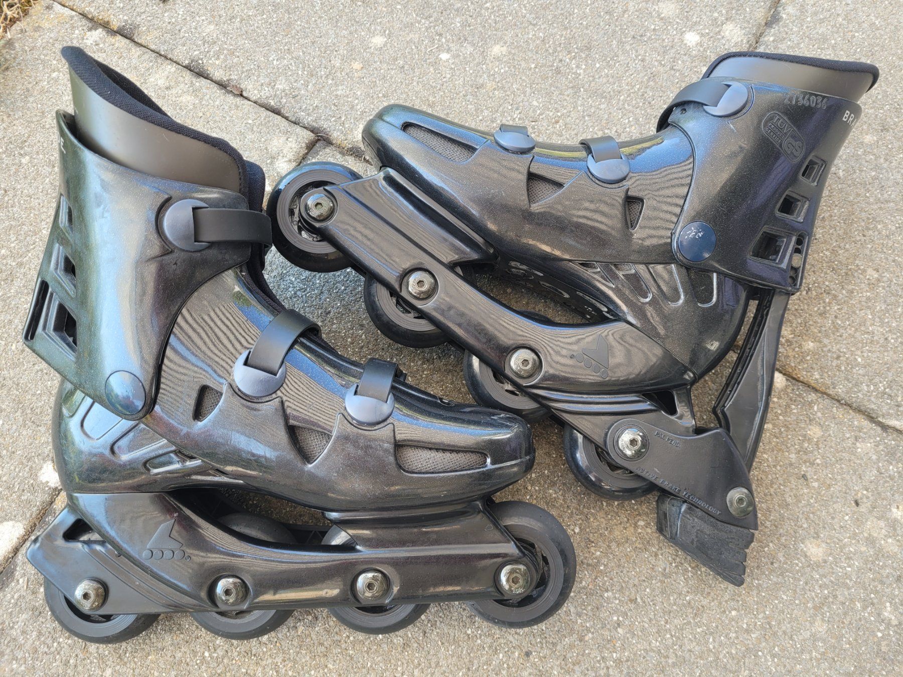 Patins à roul. & inline: Original Rollerblade BravoBlade GL Inline-Skates – Grösse 38 – D'occasion à Niederweningen par ymh 2