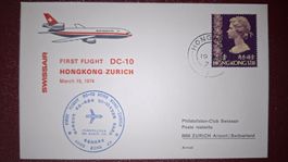 Swissair Hongkong - Zürich 19.03.1974