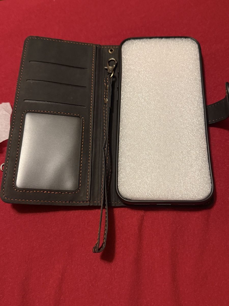 Coques & Protection écran: iPhone 14 Pro Max Wallet Case Black NEW 16.5cm x 8.5cm – Neuf (Voir description) à Basel par Cora3 4