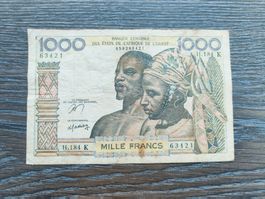 WAS, Senegal 1'000 Francs !!!!!