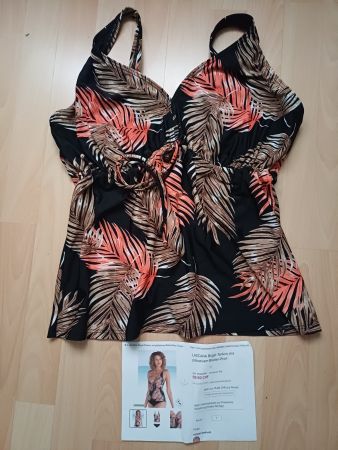 LASCANA Bügel Tankini, Gr. 44 mit BH Grösse D-E;  NEU