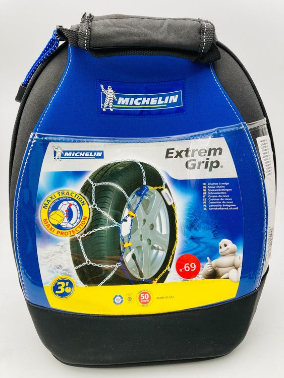 MICHELIN EASY GRIP Cadena de nieve compuesta, facil de montaje, EVO 7