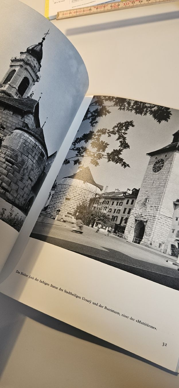 Livres: Solothurn, Buch von Hans Enz 1969 – D'occasion à Belp par Ginus85 4