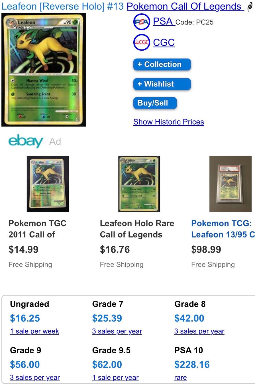 Pokémon Carte collezionabili: Folipurba Rare Reverse Holo 13 - DE – Usato da Zürich venduto da LJF 3