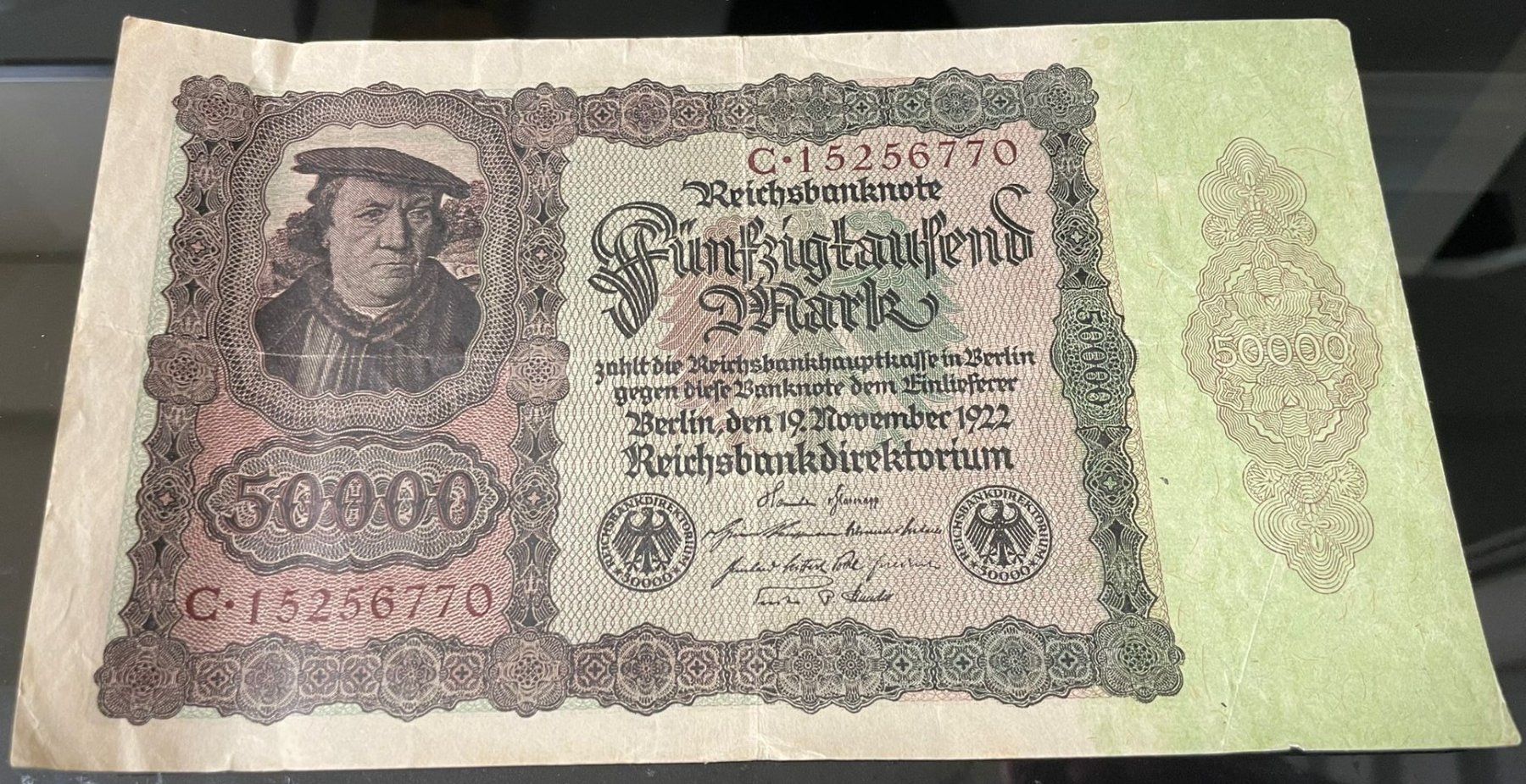 Banknoten: Reichsbanknoten – Gebraucht aus Luzern von predator11 1