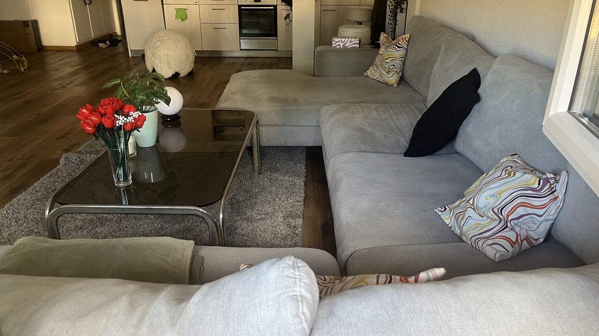 Sofas: Grosses graues Ecksofa – D'occasion à Moosseedorf par Sarah_j_2_7 2