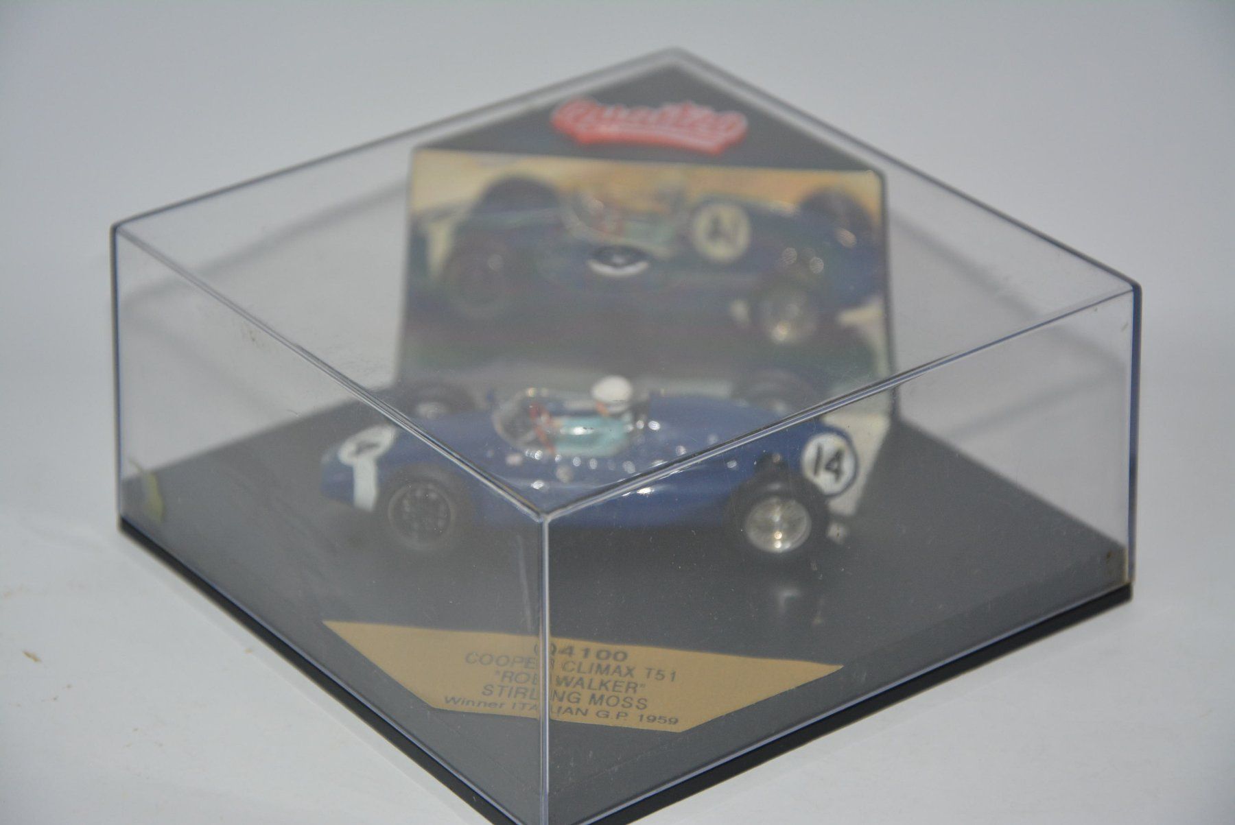 Cooper Modellautos: Cooper Climax T51- Rob Walker Stirling Moss , Quartzo 1:43 – Neu (gemäss Beschreibung) aus Goldach von Feivel9