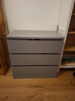 Kommode grau 3 Schubladen guter Zustand