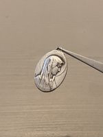 Vintage Medaille Anhänger „Madonna“ – religiöses Motiv