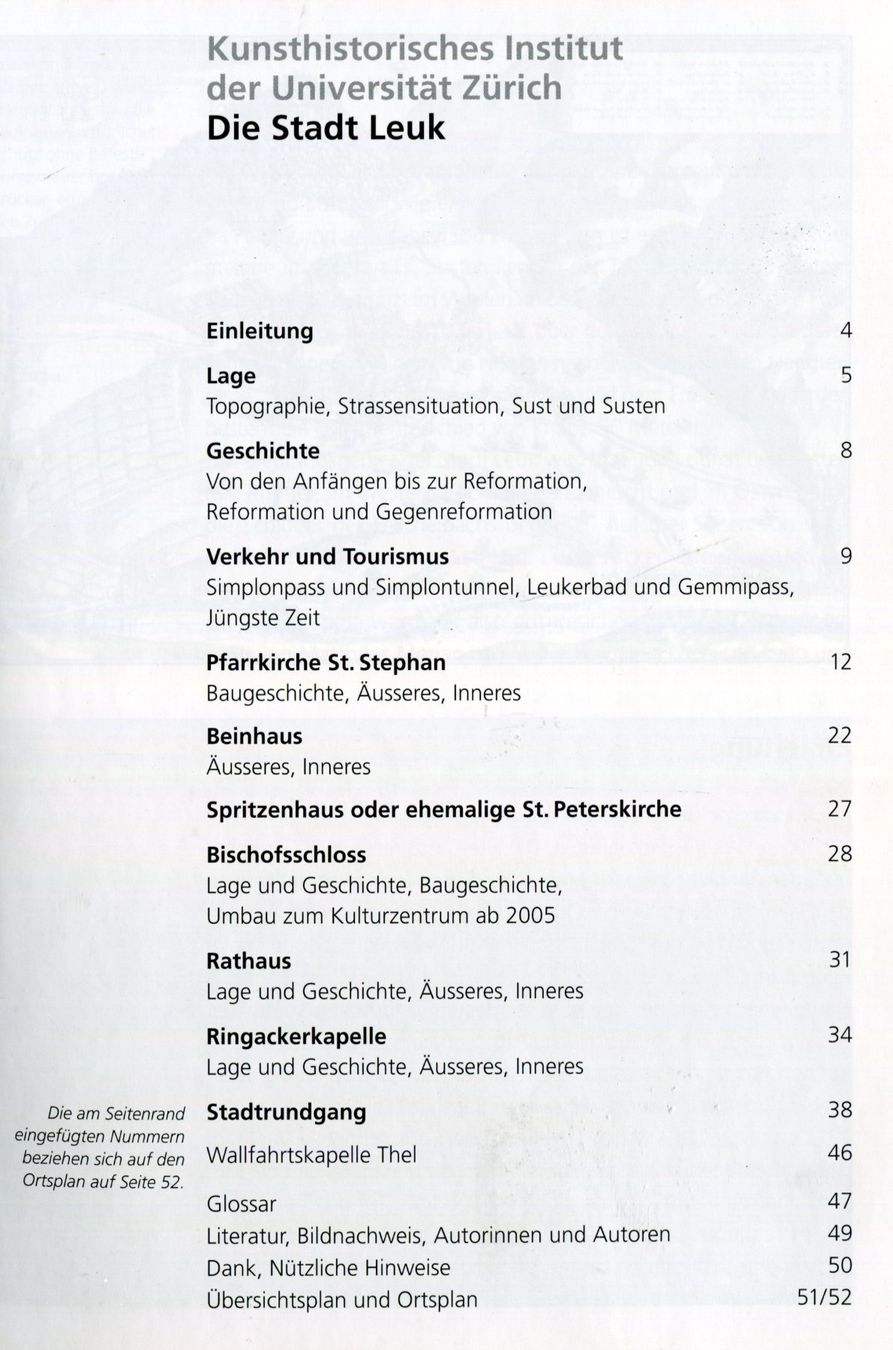 Bücher: Stadt Leuk, Kunstführer – Gebraucht aus Aarau von Elmaar41 2
