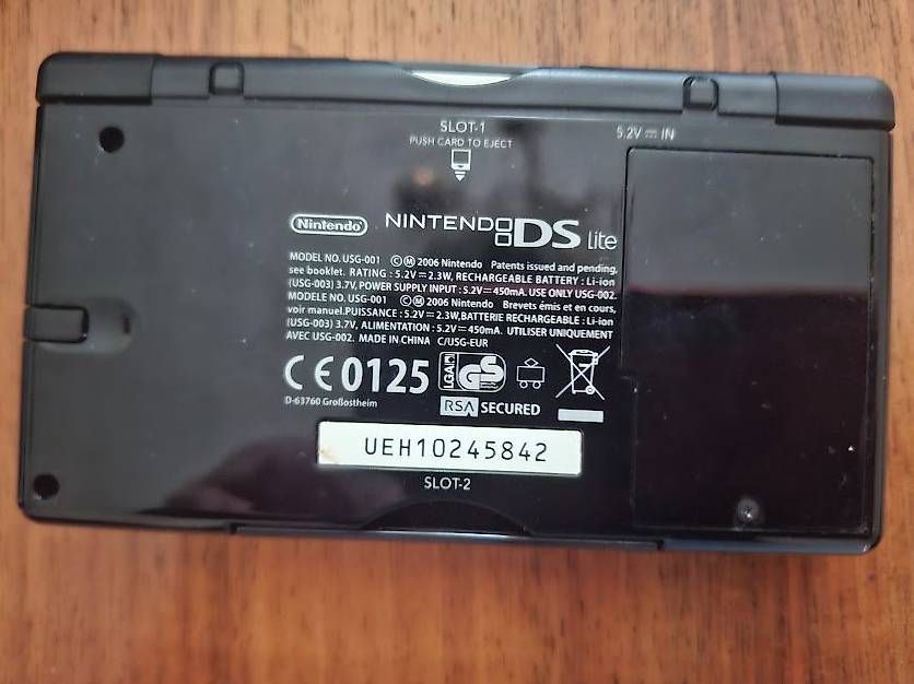 Console: Nintendo DS Lite  -  Noire – Usato da Lausanne venduto da Jymyby 2