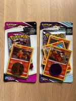 2x Pokemon SWSH Blister Pack FusionStrike Chilling Reign
