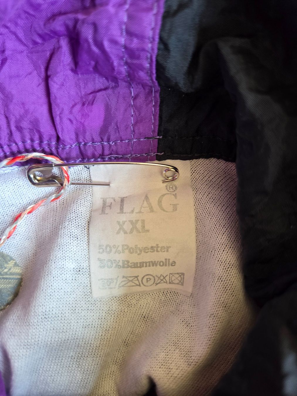 Vestes: FLAG Track Jacket 90er - M – D'occasion à Bern par -Aniko- 4