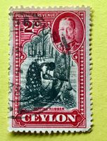 Briefmarken aus Sri Lanka (Ceylon) gestempelt 