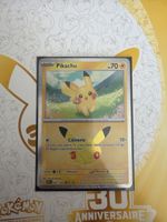 Pokémon 30 ans fr Pikachu 25/30