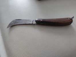 Vintage Rebmesser/Gartenmesser mit Holzgriff, Top