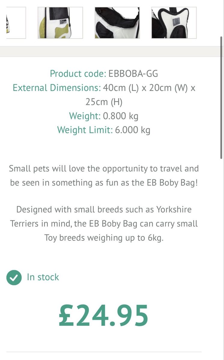Borse: Small Pet Carrier – Usato da Küsnacht ZH venduto da duk_ws8q 6