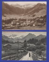 Adelboden  -  2 alte Ansichtskarten 1900/10er-Jahre