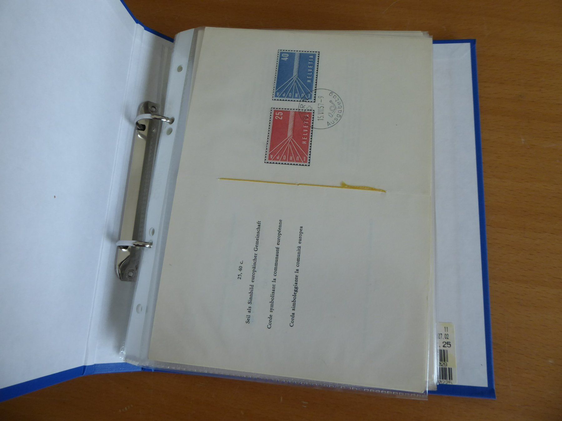 Tutti i francobolli: Posten PTT Folder Schweiz mit viel Inhalt – Usato da Rothrist venduto da swisstools 4