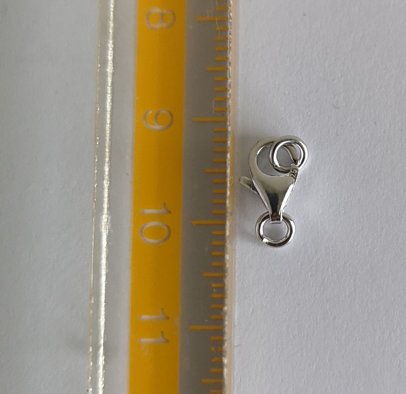 Kletterausrüstungen: Karabinerverschluss ca. 8x4.5mm  Silber 925 – Neu und originalverpackt aus Rümlang von 21f