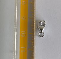 Karabinerverschluss ca. 8x4.5mm  Silber 925