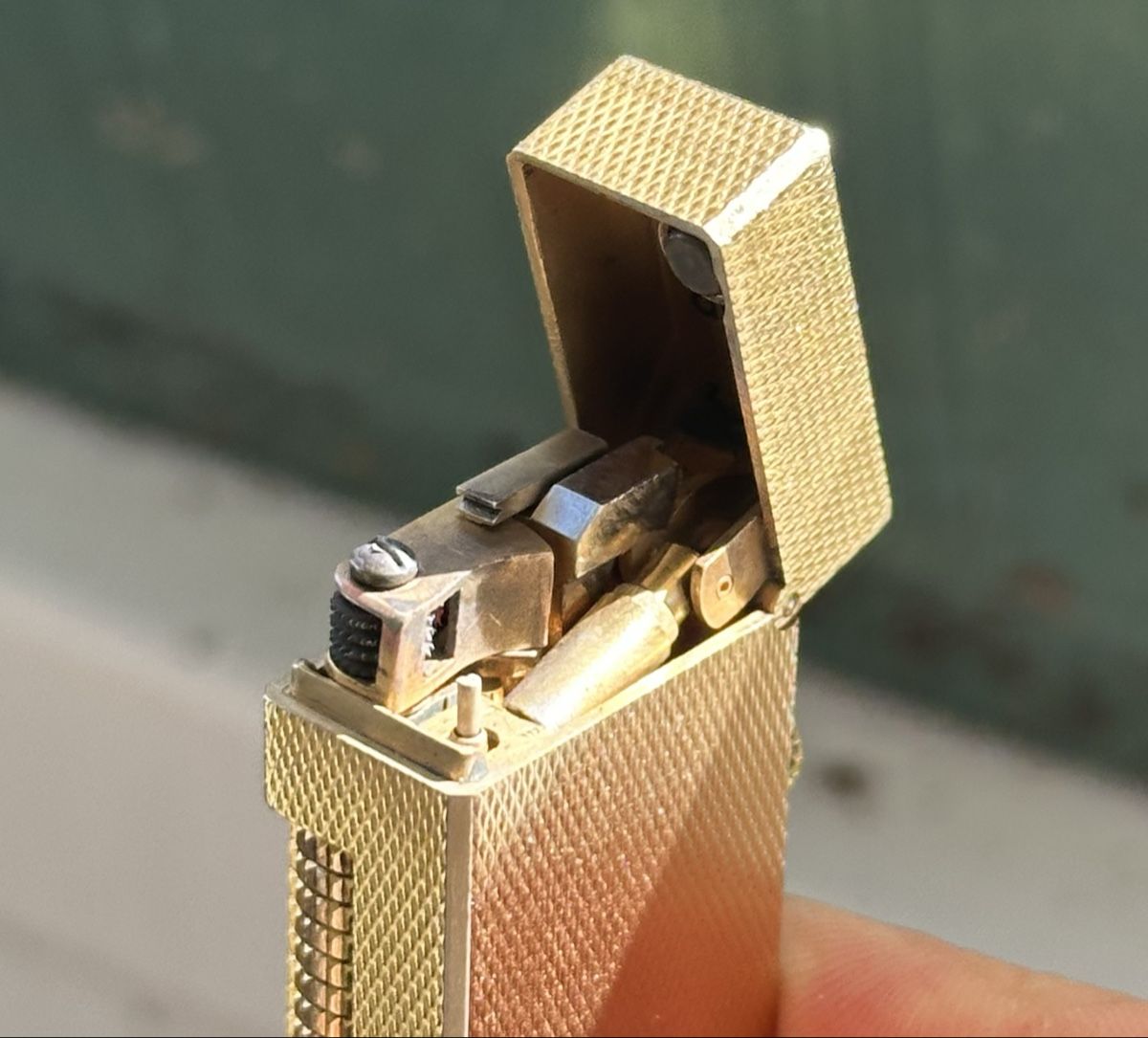 Dunhill Accendini: Dunhill Rollagas Barley, Swiss Made, box papers – Usato da Zürich venduto da RatsTreasure 1