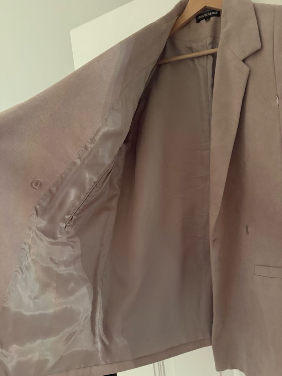Jacken: Blazer in Wildlederoptik altrosa – Neu (gemäss Beschreibung) aus Zürich von eva_2rnq 3