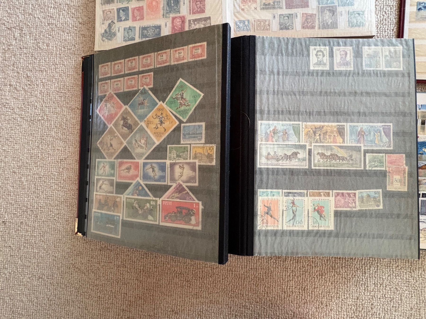 Tous les timbres: 7 Briefmarkenalben mit Inhalt – D'occasion à Steinmaur par Nicorutishauser 8